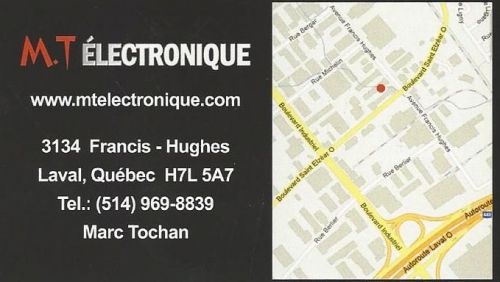 M.T Électronique à Laval